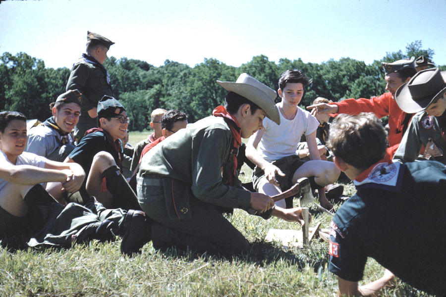<i>no notes on slide</i> Troop 350 - 1958