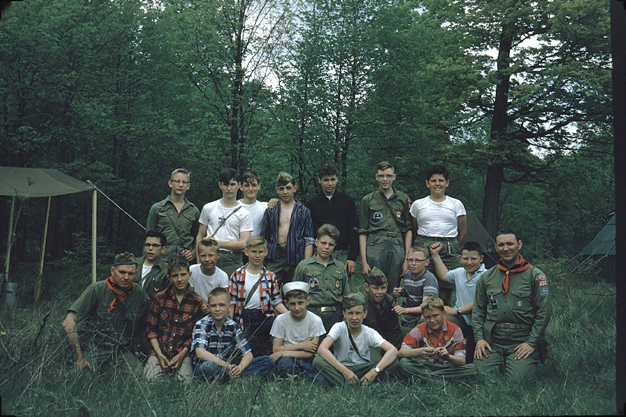 Nesbett Farm Troop 350 - 1958